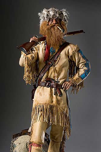 Portrait of American Mountain Man