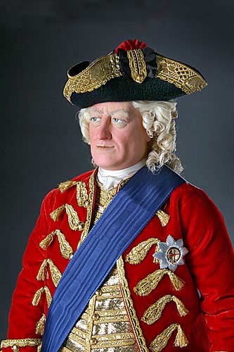 Portrait of George II aka. George II of England, George Augustus from Historical Figures of England