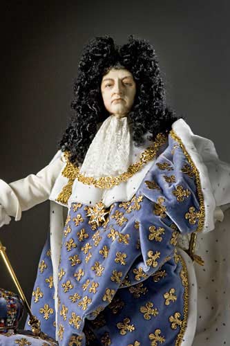 Portrait of Louis XIV (robes of state) aka. Louis XIV of France, "Le Roi Soleil' from Historical Figures of France