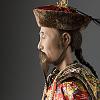 Portrait of Kang Hsi Emperor aka. Kangxi Emperor from Portraits of Historical Figures of Qing China